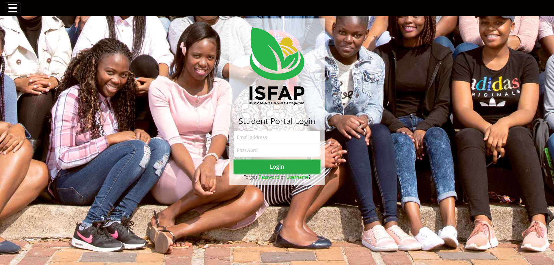 ISFAP student portal login